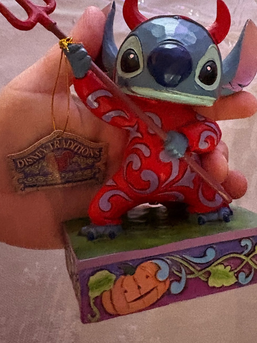 Disney Traditions Halloween Stitch Figurine by Jim Shore Devil NWT